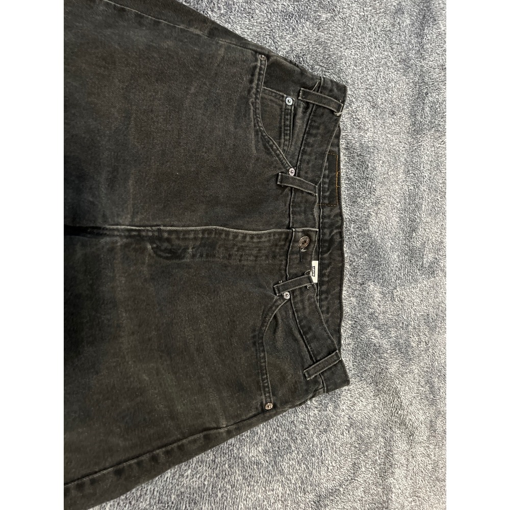 Levis Vintage505 RegularFit Straigh Leg Jeans Mens 34x32 Faded Black100% Cotton - Picture 2 of 15